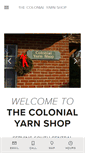 Mobile Screenshot of colonialyarn.com
